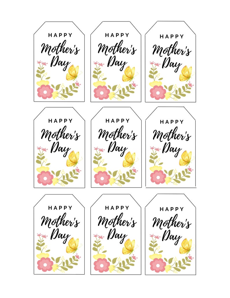 Mothers Day Gift Tags Printable Mothers Day Treat Tags Etsy Mothers Day Gift Tags Printable Mothers Day Treat Tags Etsy