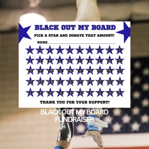 Recaudación de fondos para Black Out My Board, Recaudación de fondos para Black Out My Board, Calendario de recaudación de fondos para deportes, Recaudación de fondos para deportes