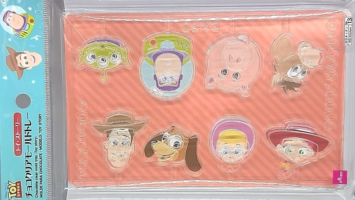 Disney Toy Story Clear Chocolate Mold Tray Etsy