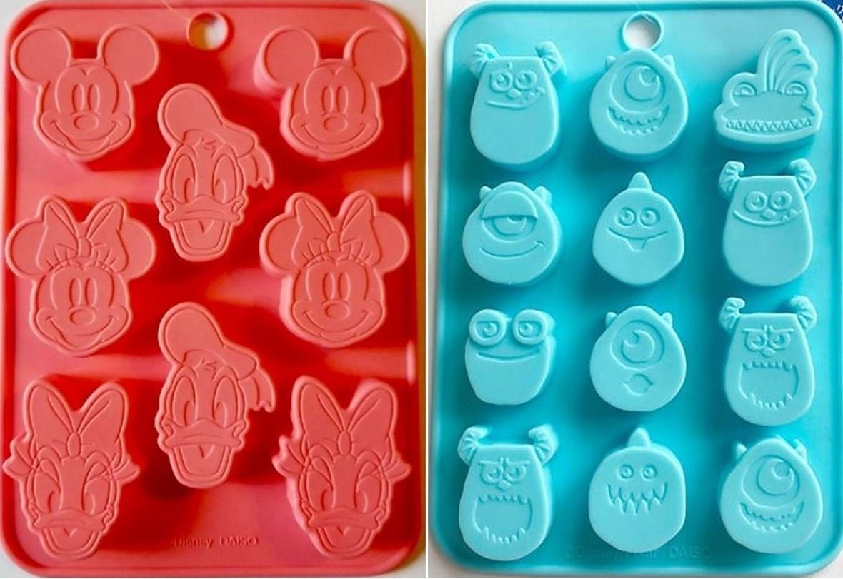 Mickey Mouse Baking Silicone Mold Chocolate Mickey Mouse Cute Ice Cube  Trays Kids Mickey Jello Mold Disney Baking Party Favors 
