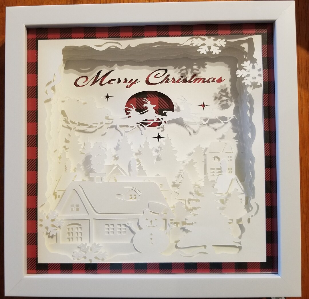 Christmas Light Box Etsy