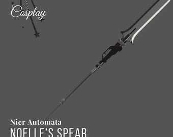 Modello 3D della lancia Nier Automata di Noelle