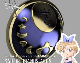 Uranus Rabbit Ribbon Cosplay Accessories 3D Model