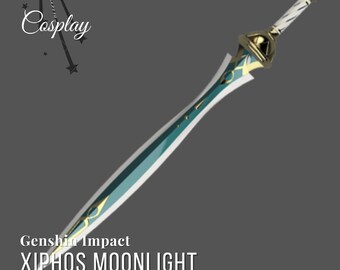 Xiphos Moonlight 3D Model Genshin Impact