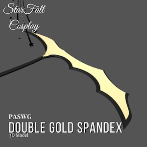 Double Gold Spandex 3D Model