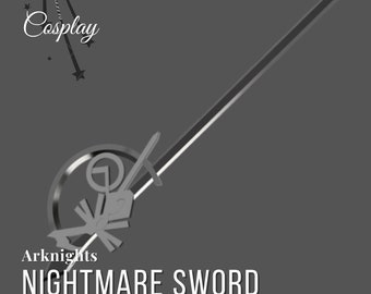Nightmare Sword 3D Model Arknights