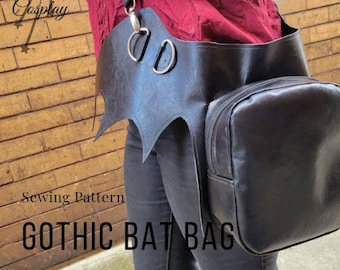 Bat Wing Hip Bag Sewing Pattern