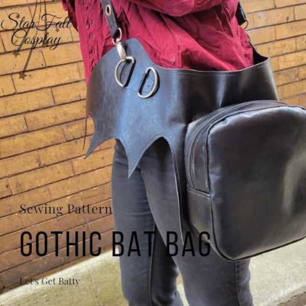 Bat Wing Hip Bag Sewing Pattern