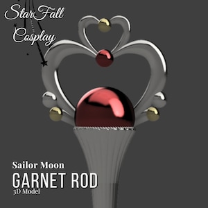 Garnet Rod Sailor Pluto 3D Model