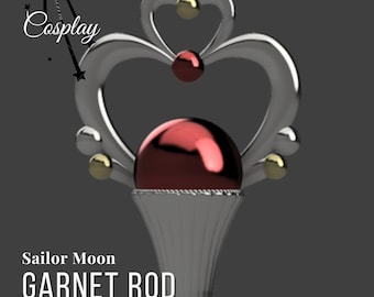 セーラープルートガーネットロッドコスプレ小物アイテム