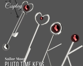 Sailor Pluto Keys 3D Model