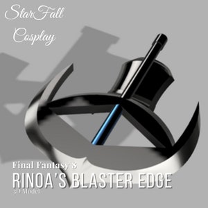 Rinoa Heartily Blaster Edge 3D Model