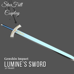 Lumine&#39;s Sword 3D Model