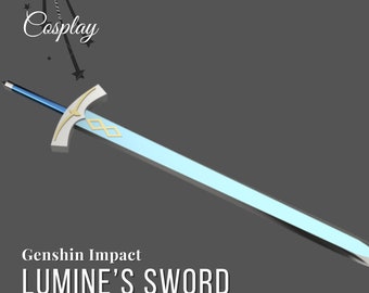 Modello 3D della spada di Lumine