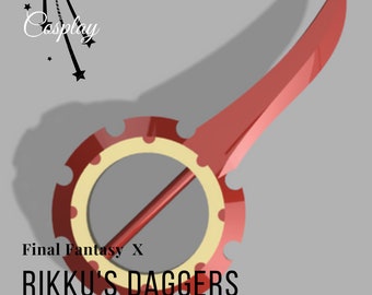 Rikku Daggers 3D Model