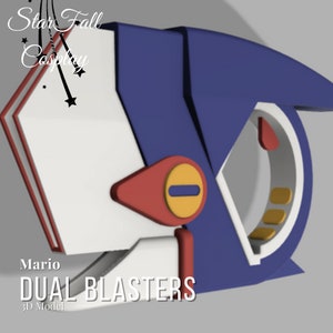 Mario Dual Blaster 3D Model