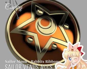 Venus Rabbit Ribbon Cosplay Accessories 3D Model