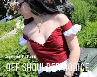 Off Shoulder Bodice Pattern