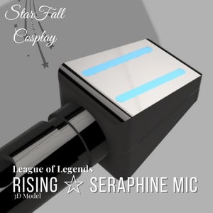 Rising Star Seraphine Mic 3D Model