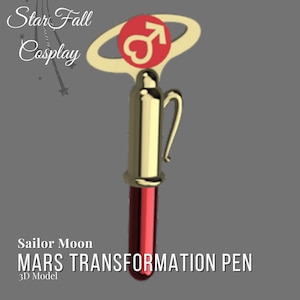 Mars Transformation Pen 3D Model