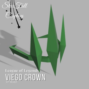 Viego Crown 3D Model