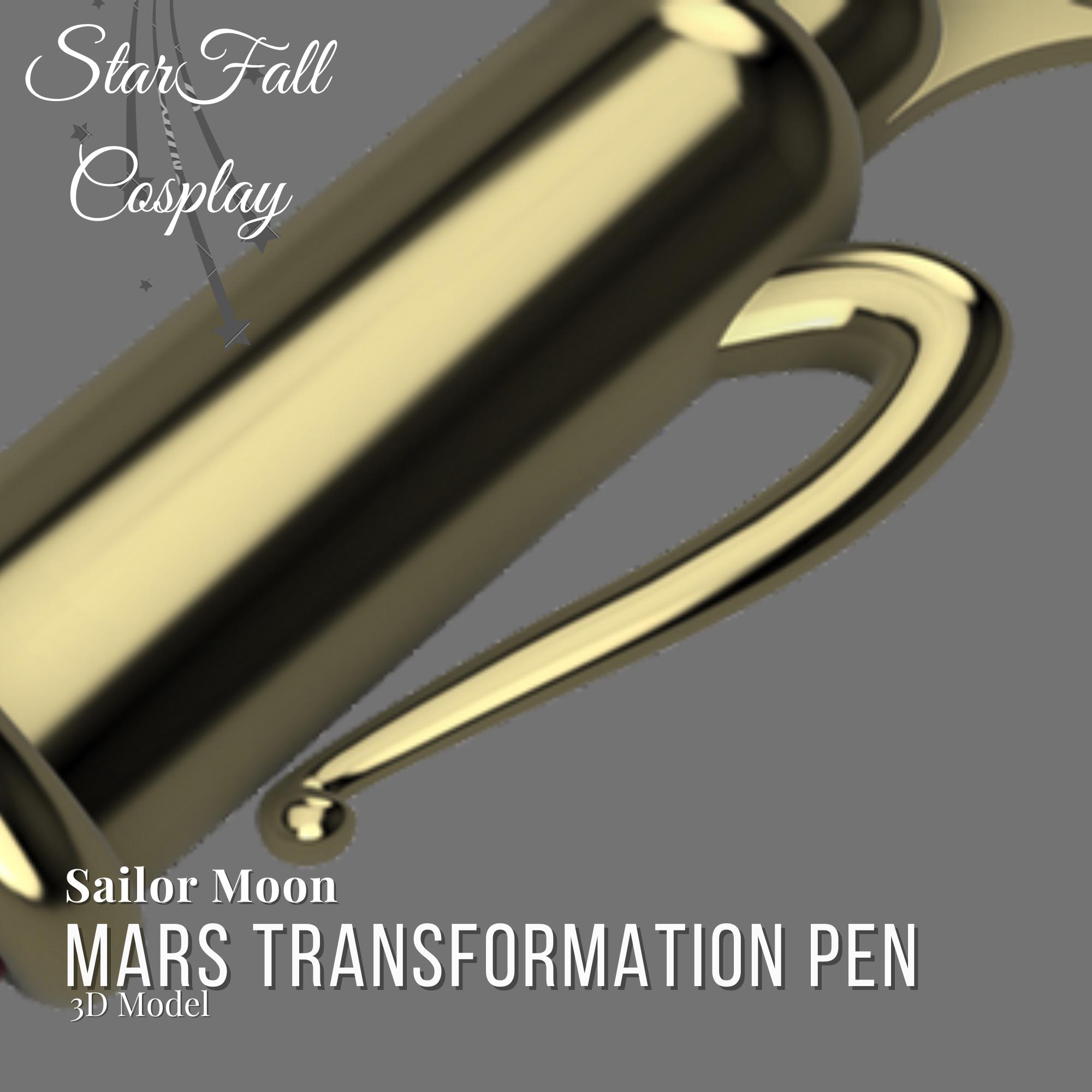 Mars Transformation Pen 3D Model - Etsy