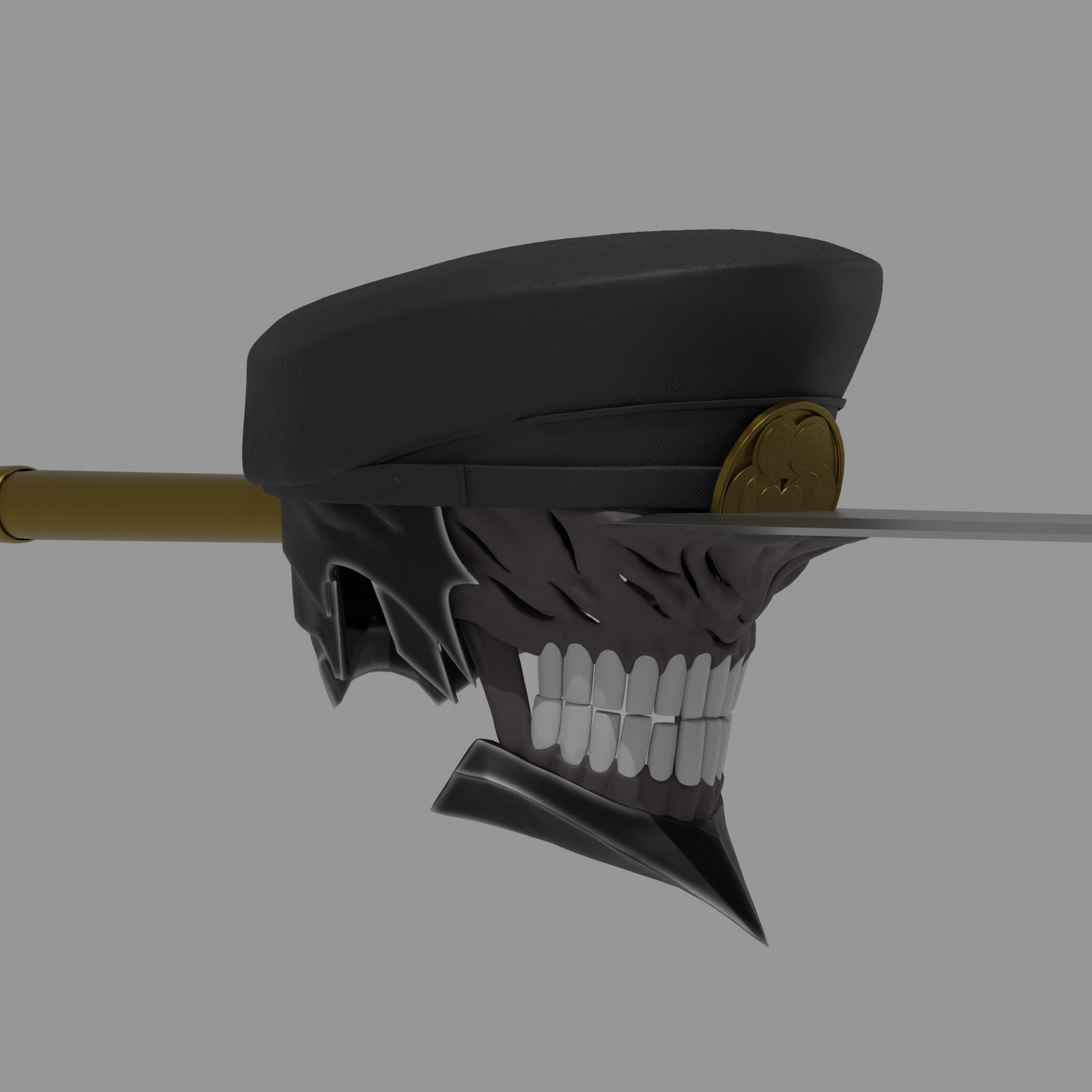 Chainsaw Man Cosplay Helmet - Katana Man Ghost Devil 3D Print