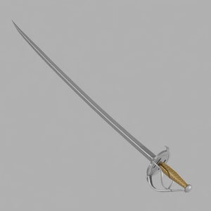 Griffith&#39;s Golden Age Sword Manga Accurate 3D Model Fan Art for Cosplay