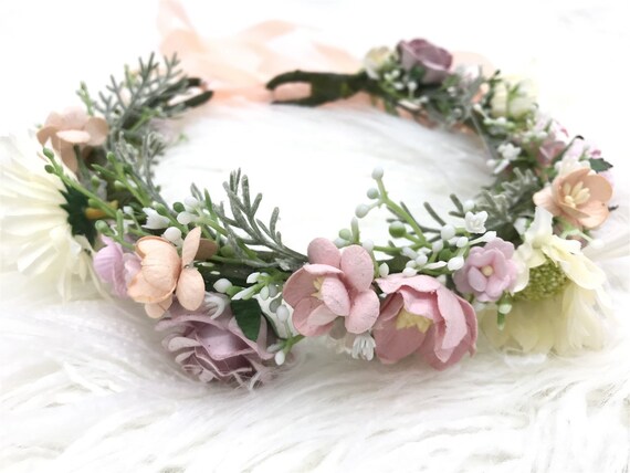 Handmade flower crown deals