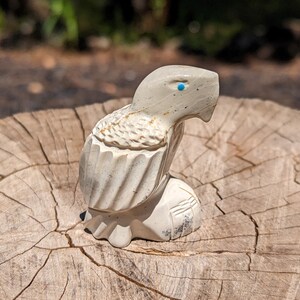 Zuni eagle fetish - Etsy 日本