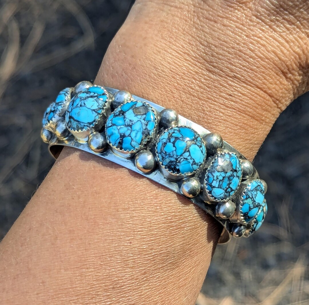 Navajo Bracelet Sterling Silver Genuine Southwest Native American Navajo Bracelet Sterling Silver Genuine Southwest Native American