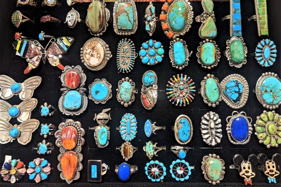Traditional Yei Kachina Vintage Native American Navajo Turquoise Coral Sterling Silver Bracelet Traditional Yei Kachina Vintage Native American Navajo Turquoise Coral Sterling Silver Bracelet
