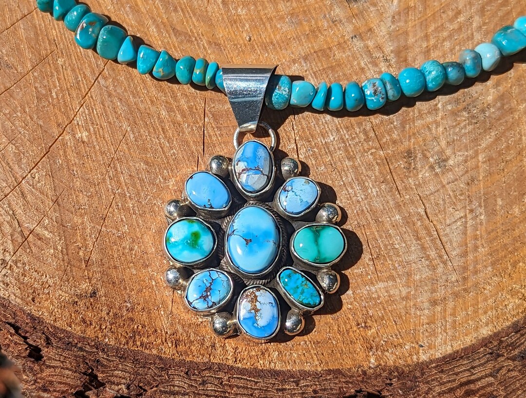 アクセサリー indian jewelry navajo necklace Vintage Turquoise Jacla Necklace | Sedona Indian Jewelry アクセサリー