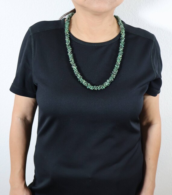 Authentic Vintage Native American Serpentine Neck… - image 6