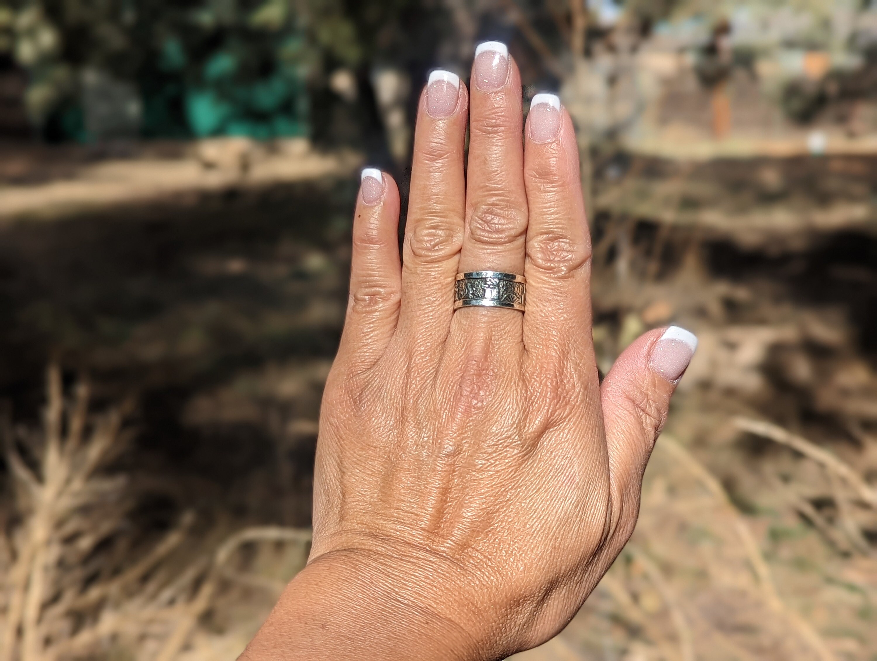 Navajo Silver Ring - Etsy