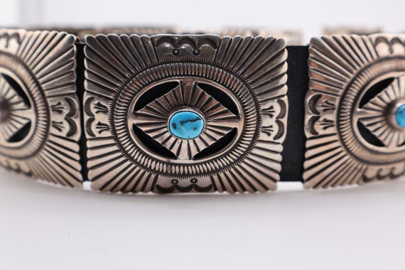 Extremely Rare 470 Grams Vintage Signed Hopi Sterling Native American Jewelry Silver Concho Belt Extremely Rare 470 Grams Vintage Signed Hopi Sterling Native American Jewelry Silver Concho Belt