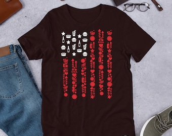 Patriotic Short-Sleeve Unisex T-Shirt