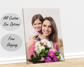 All Sizes Canvas Prints - Photo Canvas, Personalized Canvas Print Mothers Day Gift, Gift for Mom