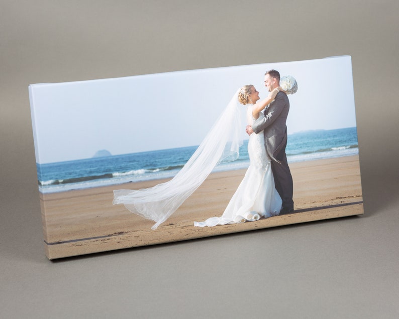 Panoramic canvas print for your photos