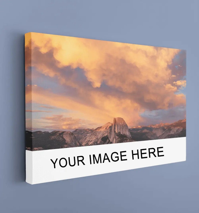 Tela fotografica, stampe su tela di qualsiasi dimensione, tela personalizzata per le tue foto, stampa su tela da foto immagine 1