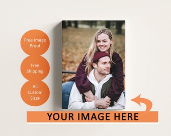 Canvas Picture Print: Custom Wall Art, Gallery Wrap, Customized Gift, Home Decor