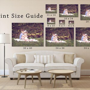 Stampa su tela personalizzata con foto, decorazione murale personalizzata, tela con bordo avvolto a partire da foto immagine 12