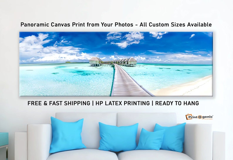 Panoramic canvas