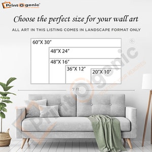 custom size panoramic canvas print from printogenic