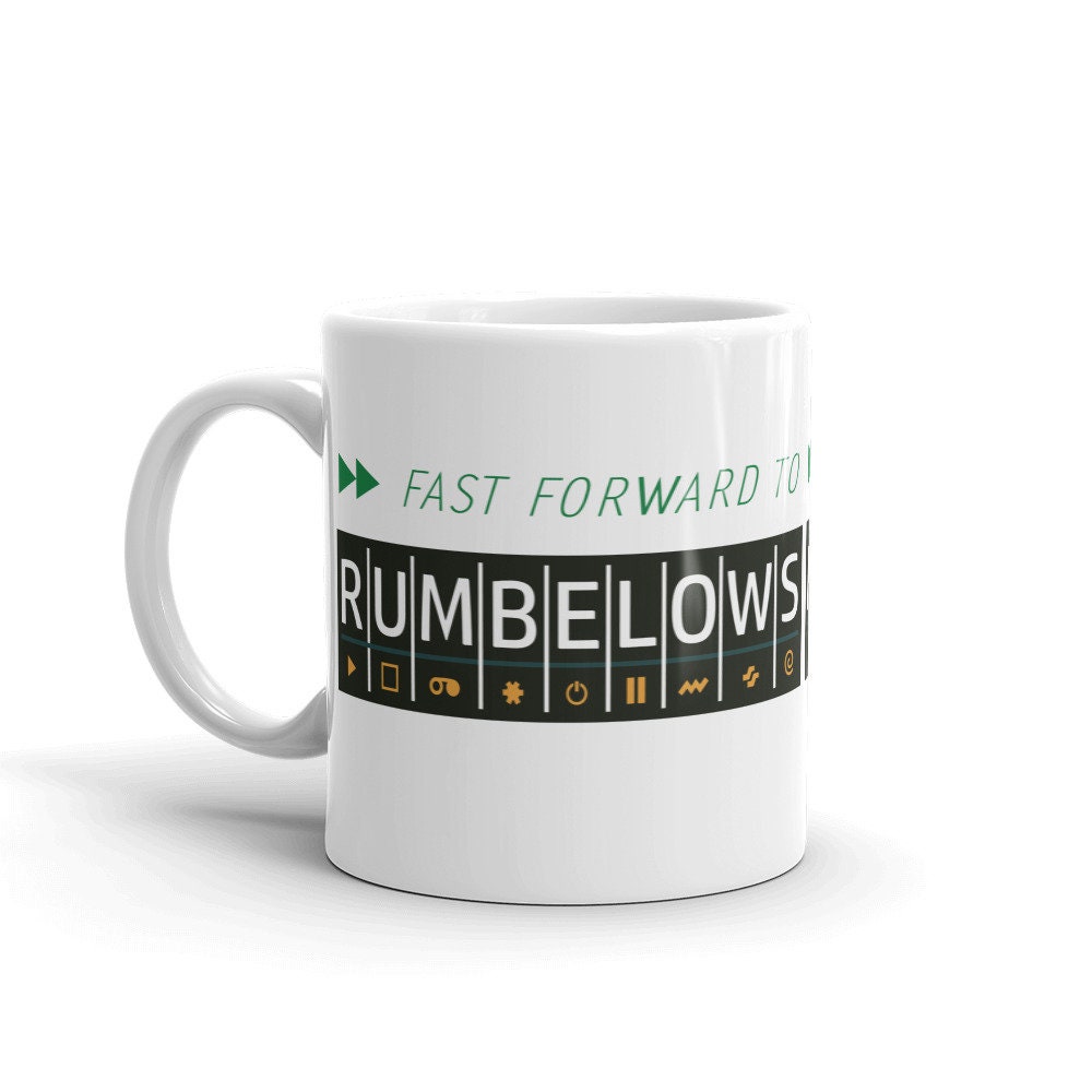 Tasse à Café Vintage de Rumbelows ~ Company Coffee Cup Drinking Defunct Business Collector Item Uniq