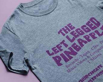 Linksbeiniges Ananas-Tri-Blend-T-Shirt