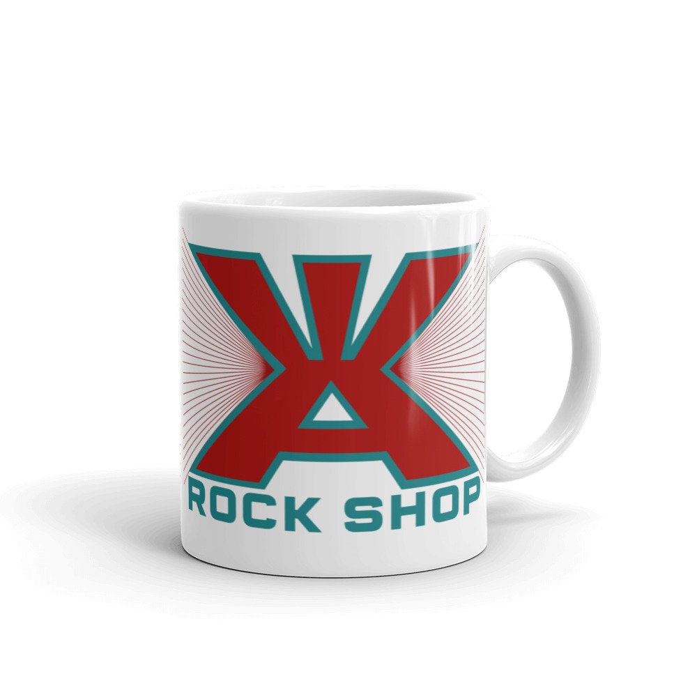 Way Ahead Rock Shop ~ Mug Vintage Record Store Item Collector Company Tasse de Thé Unique