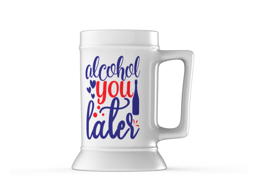 Tasse de Bière, Stein Tankard Cadeau Pour Papa, Santa Secret, Le Mari, Frère, Tasse Bière Mari Drôle