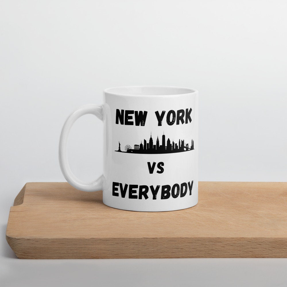 Chemise New-Yorkaise, New York Mug, Université de York, Tee Proud Vs Everybody, Coffee Mug