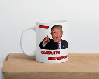 Grappige keramische Donald Trump-mok, politiek cadeau